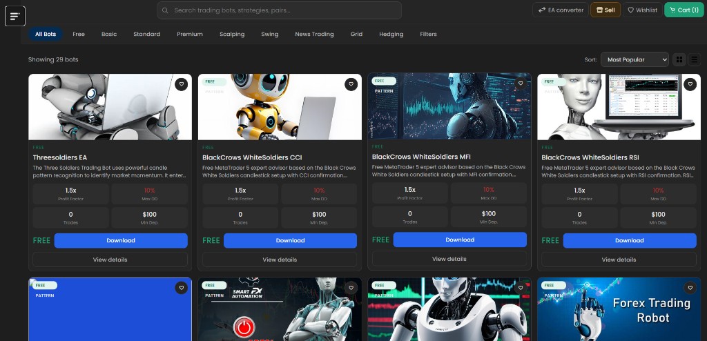 EA Marketplace store